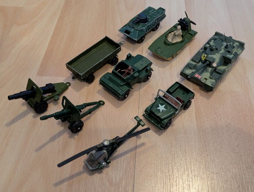 Vintage military diecast - diecast, job