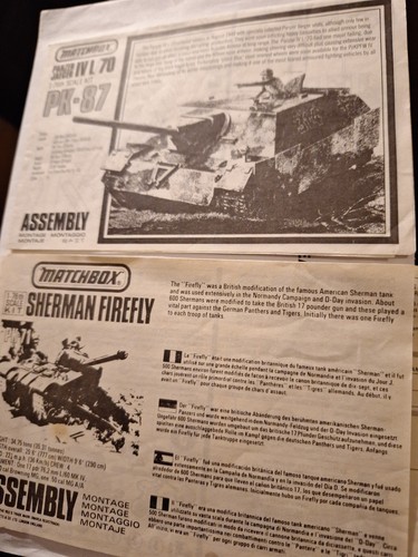 Instruction sheets for - 2x,