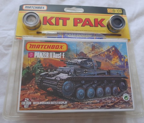 Matchbox panzer ausf - matchbox, ii
