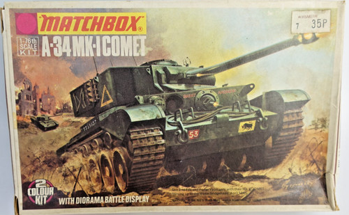 Matchbox 1 british - a-34,