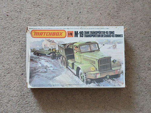 Matchbox scale 19 tank - scale,