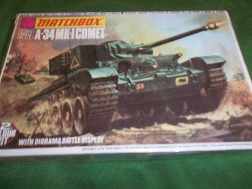Matchbox a 34 mk - pk-72, a-34