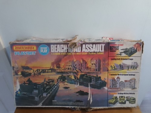 Vintage matchbox beach - vintage,