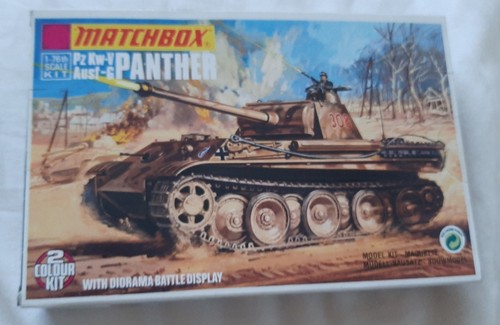 Matchbox panther tank - matchbox,