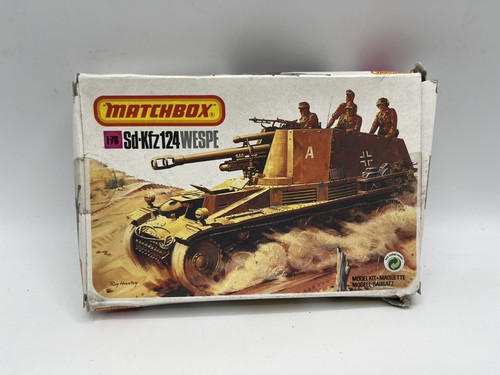 Matchbox kfz 124 wespe tank - sd.kfz.124,