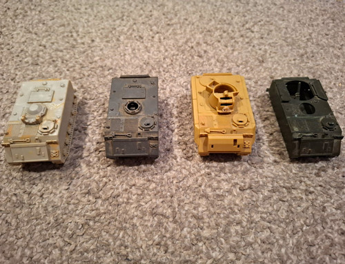 Lot plastic 72 - plastic, 1:72